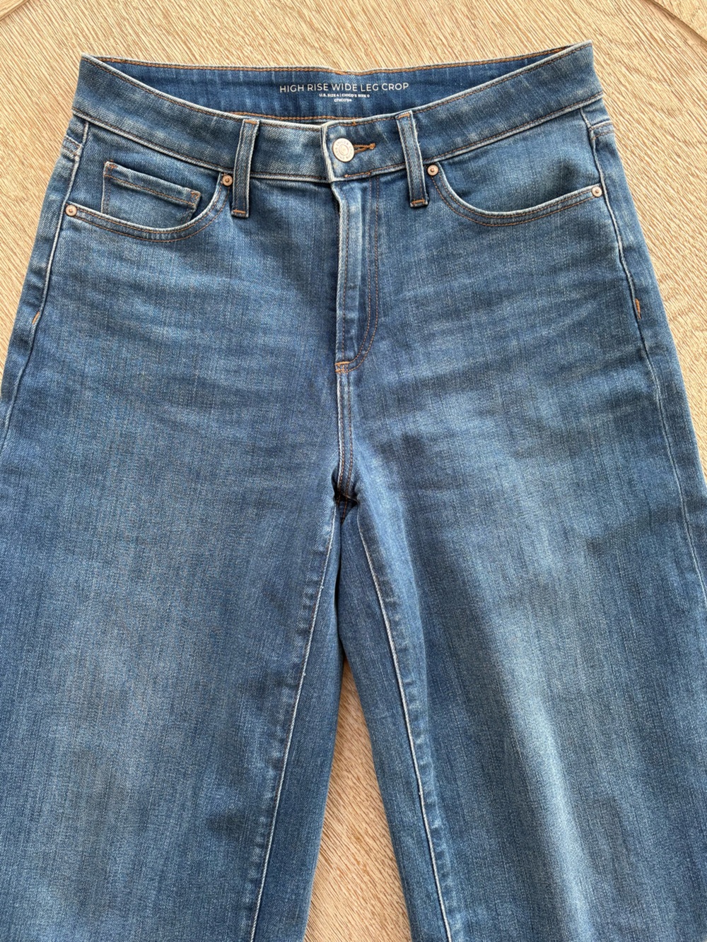 Chico’s Wide-Leg Cropped Jeans - Picture 3 of 9